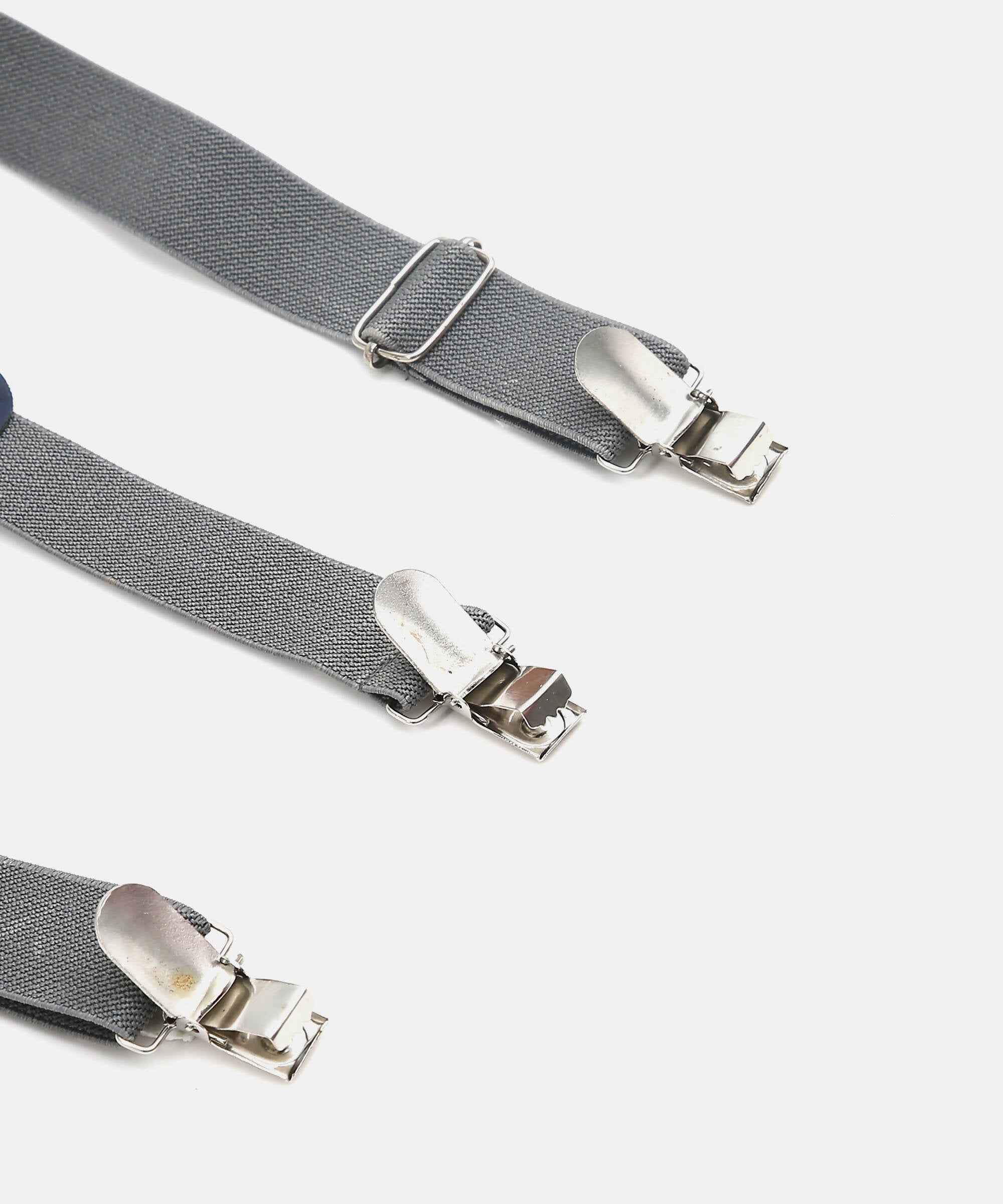 Manet Boys Solid Suspenders - Grey - Distacart