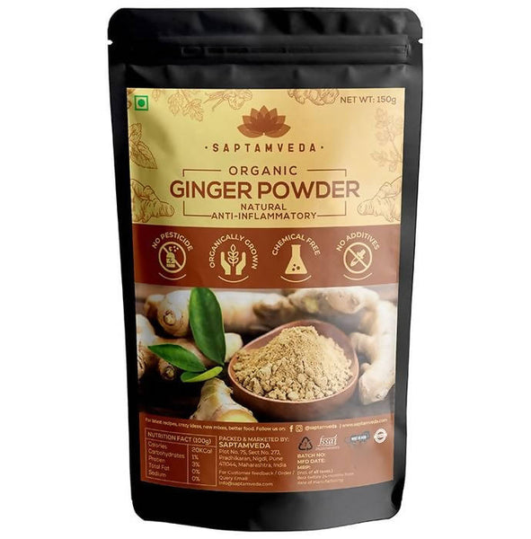 Saptamveda Organic Dry Ginger Powder