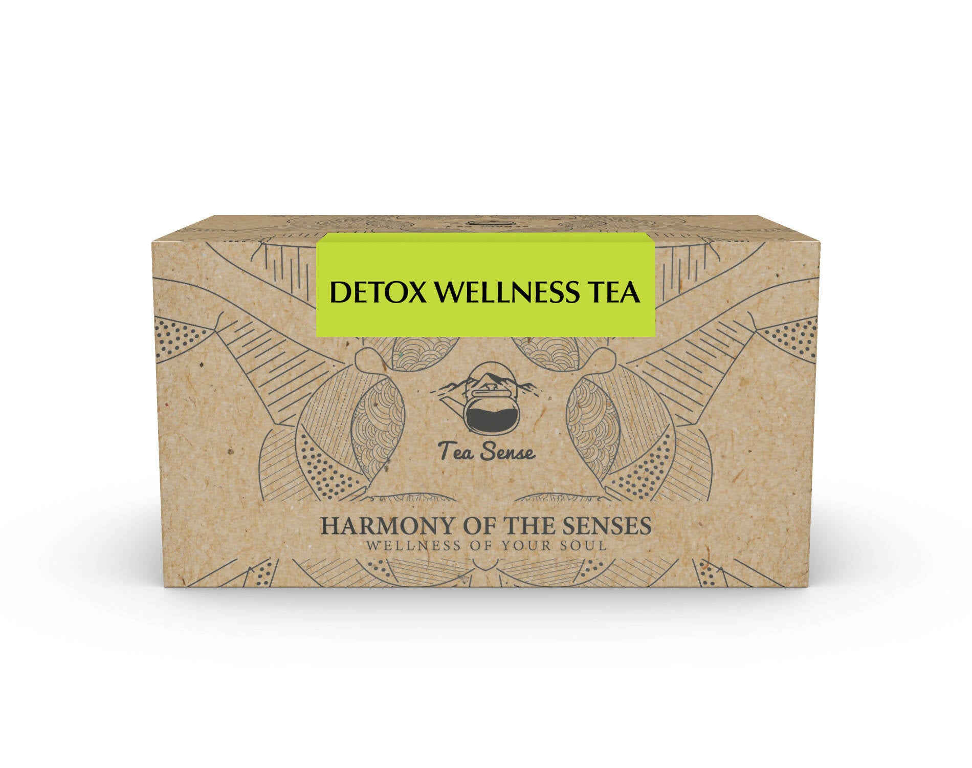 Tea Sense Detox Wellness Tea Bags Box - Distacart