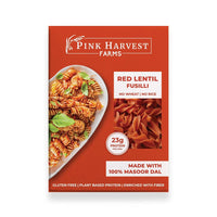 Thumbnail for Pink Harvest Red Lentil Fusilli Pasta - Distacart