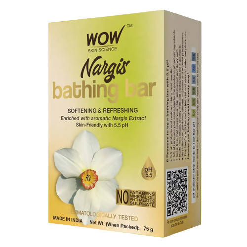 Wow Skin Science Nargi's Bathing Bar - Distacart