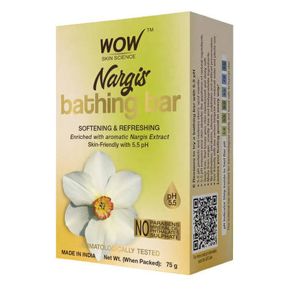 Wow Skin Science Nargi's Bathing Bar - Distacart