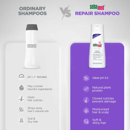 Sebamed Hair Repair Shampoo - Distacart