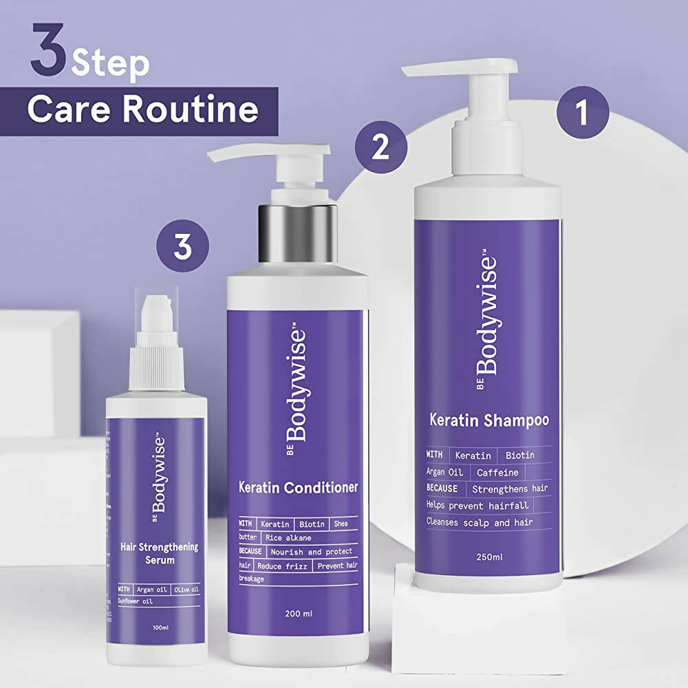 BeBodywise Keratin Hair Fall Control Shampoo - Distacart