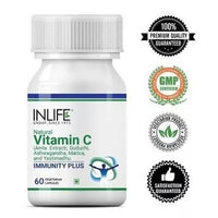 Thumbnail for Inlife Natural Vitamin C (Amla) Capsules