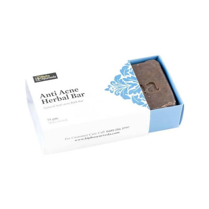 Bipha Ayurveda Anti Acne Herbal Bar - Distacart
