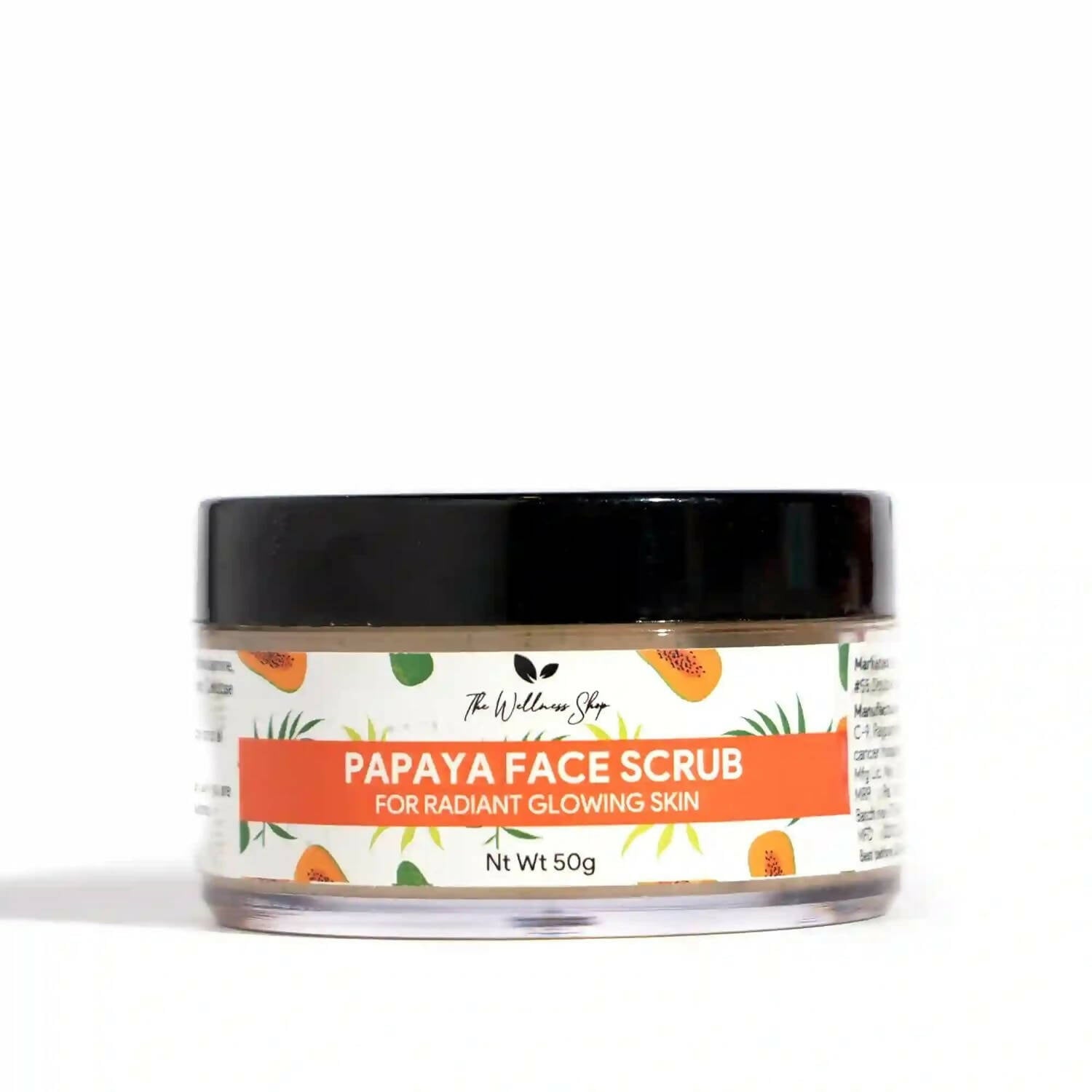 The Wellness Shop Papaya Face Scrub - Distacart