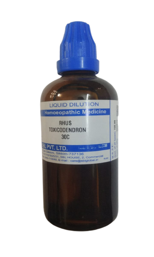 SBL Homeopathy Rhus Toxicodendron Dilution 30 C