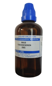 Thumbnail for SBL Homeopathy Rhus Toxicodendron Dilution 200 C
