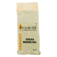 Thumbnail for Praakritik Organic Chilka Hara Moong - Distacart