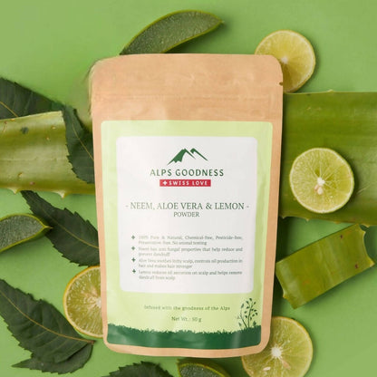 Alps Goodness Neem, Aloe Vera & Lemon Powder - Distacart