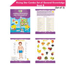 Thumbnail for Rising Star General Knowledge & Conversation Book B| Set of 3| Picture Talk, EVS Book, Good Habit, National Festival & Symbols| Ages 3-7 Years - Distacart