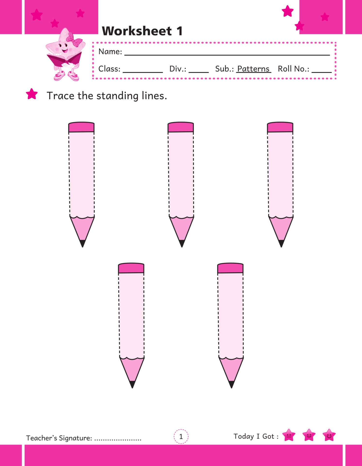 Rising Star Preschool Fun Learning Worksheets And Assessment Books Set of 3 Ages 3-6 Years |Printable Worksheets for Kindergarten| - Distacart