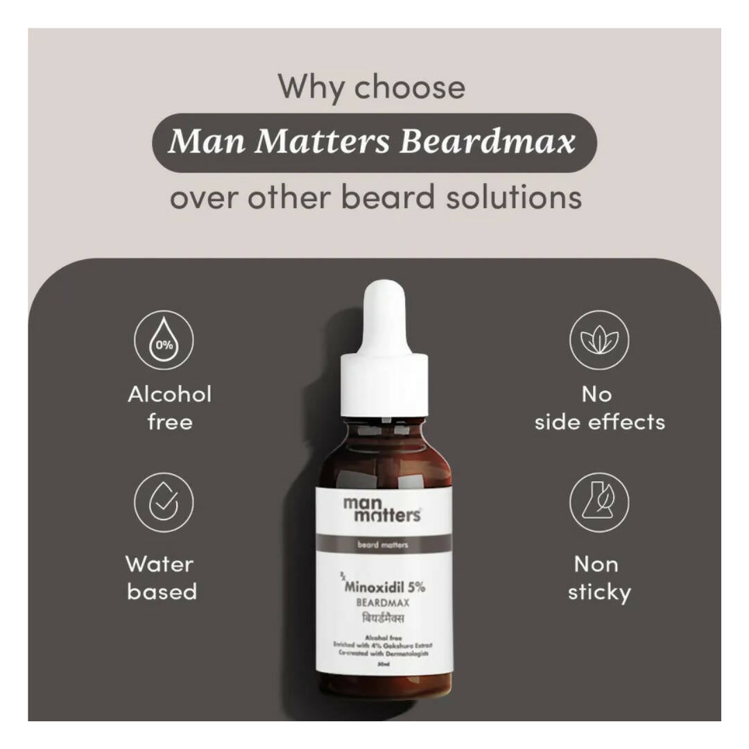 Man Matters Beardmax Growth Serum - Distacart