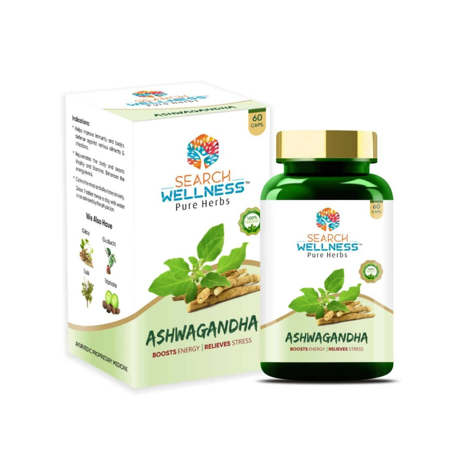 Search Wellness Ashwagandha Capsules - Distacart