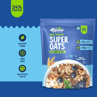 Thumbnail for Alpino High Protein Super Rolled Oats Unsweetened - Distacart