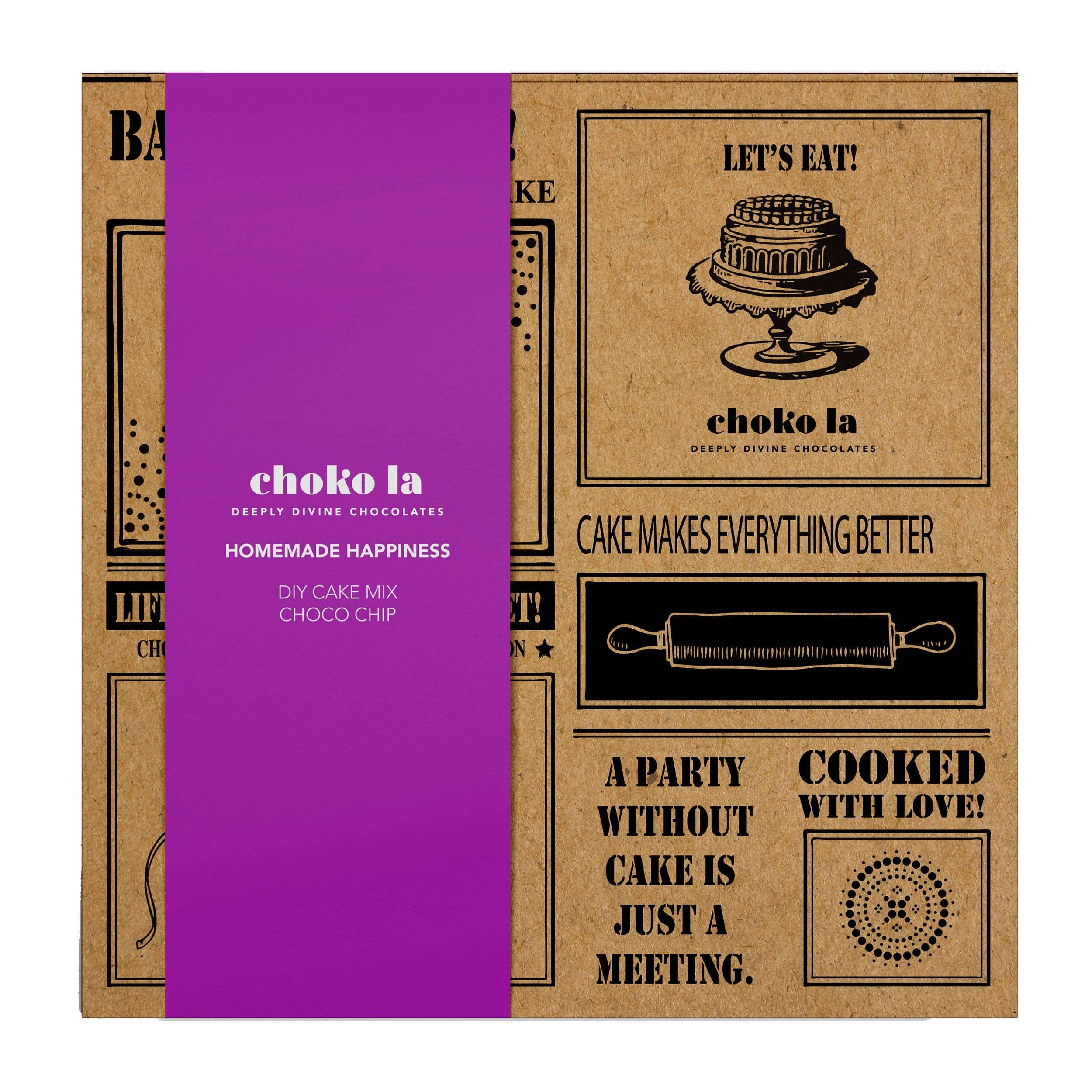 Choko La Homemade Happiness DIY Cake Choco Chip Mix