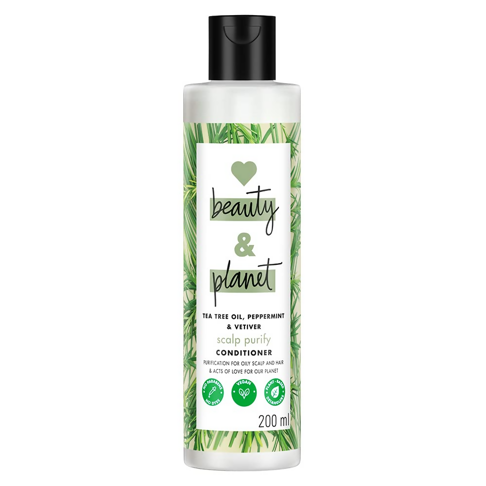 Love Beauty And Planet Tea Tree, Peppermint & Vetiver Conditioner - Distacart
