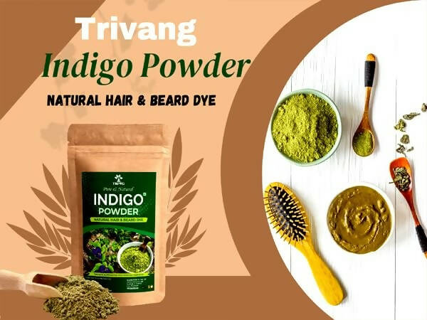 Trivang Pure & Natural Indigo Powder - Distacart