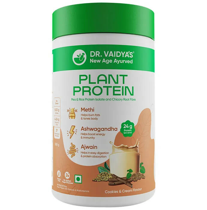 Dr. Vaidya's Plant Protein Powder - Distacart