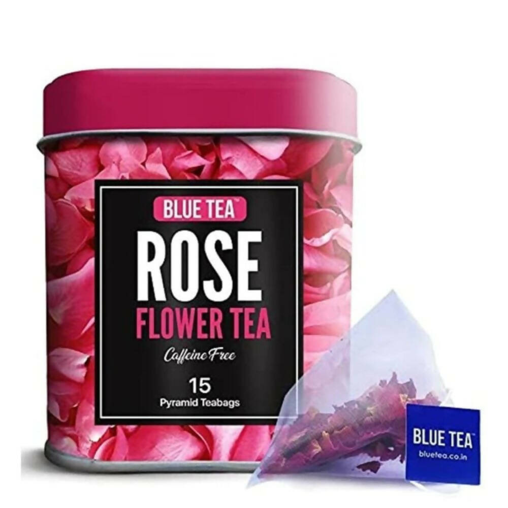 Blue Tea Rose Flower Tea Bags - Distacart