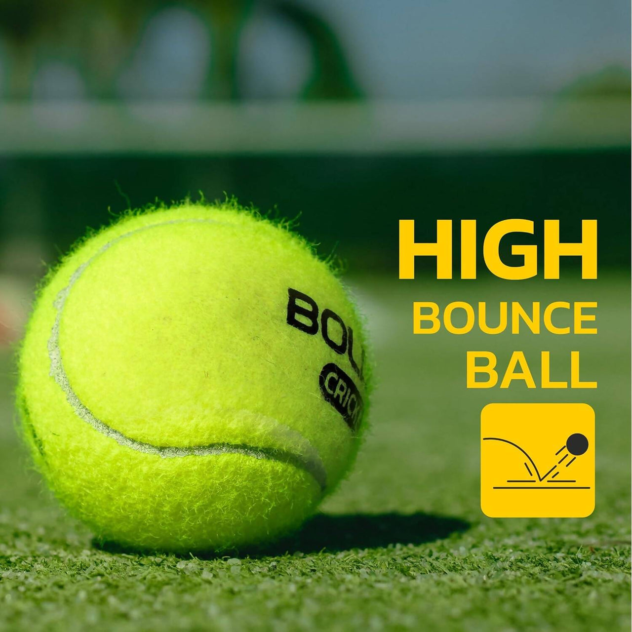 Boldfit Cricket Tennis Ball (Pack of 3) - Distacart