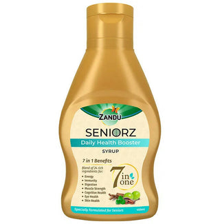 Zandu Seniorz Daily Health Booster Syrup - Distacart