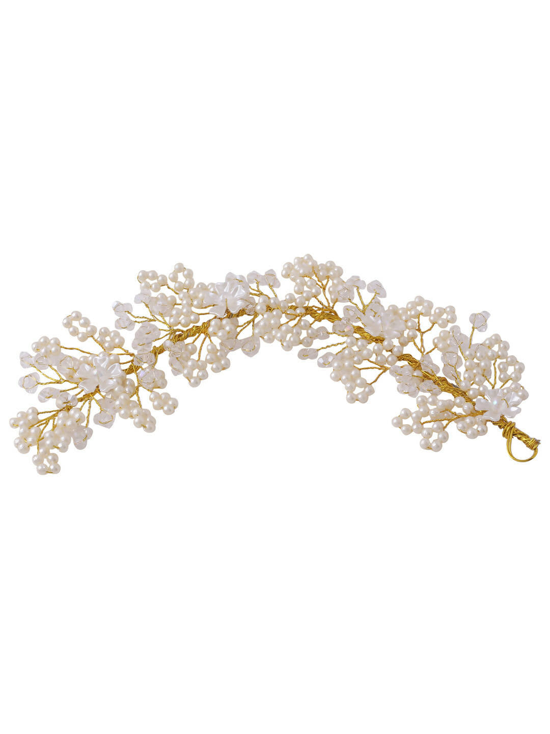 NVR Women Embellished Beaded Hair Accessory Set - Distacart