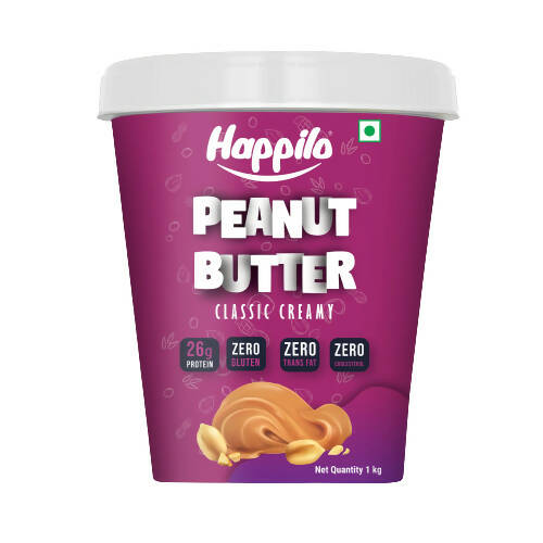 Happilo Classic Peanut Butter Creamy - Distacart