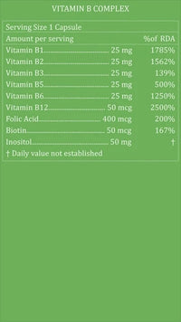 Thumbnail for Purayati Vitamin B Complex Capsules