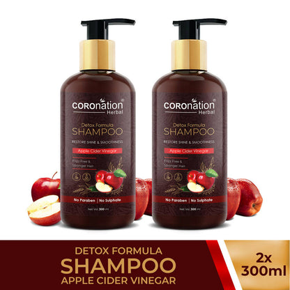 Coronation Herbal Apple Cider Vinegar Shampoo - Distacart