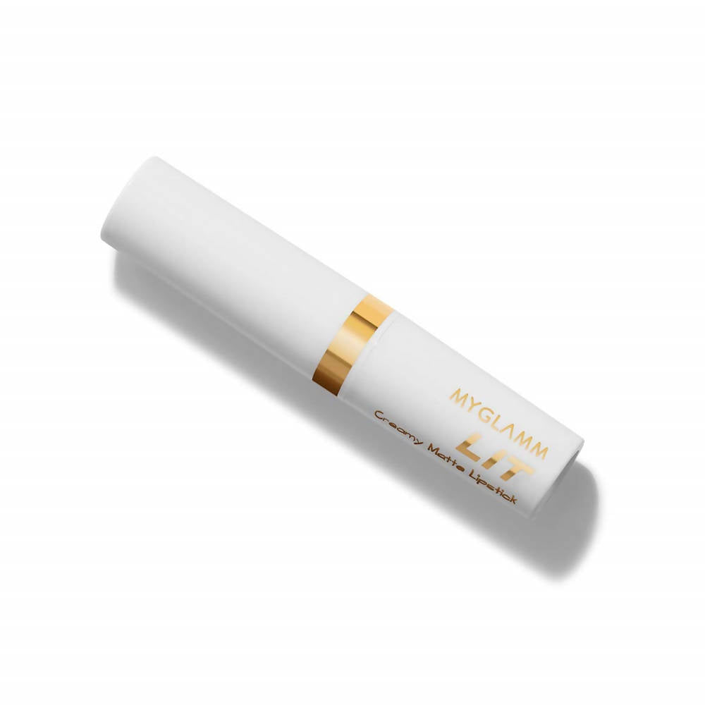Myglamm LIT Creamy Matte Lipstick Manhattan - Distacart
