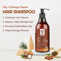 Thumbnail for NutriGlow Advanced Organics Bio Dry and Damage Repair Shampoo - Distacart