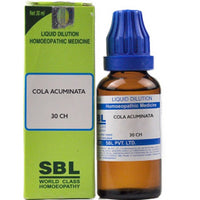 Thumbnail for SBL Homeopathy Cola Acuminata Dilution 30 CH