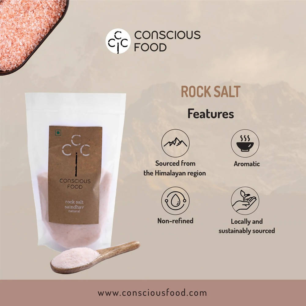 Conscious Food Rock Salt (Saindhav)
