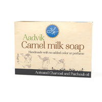 Thumbnail for Aadvik Camel Milk Soap With Activated Charcoal And Patchouli Oil