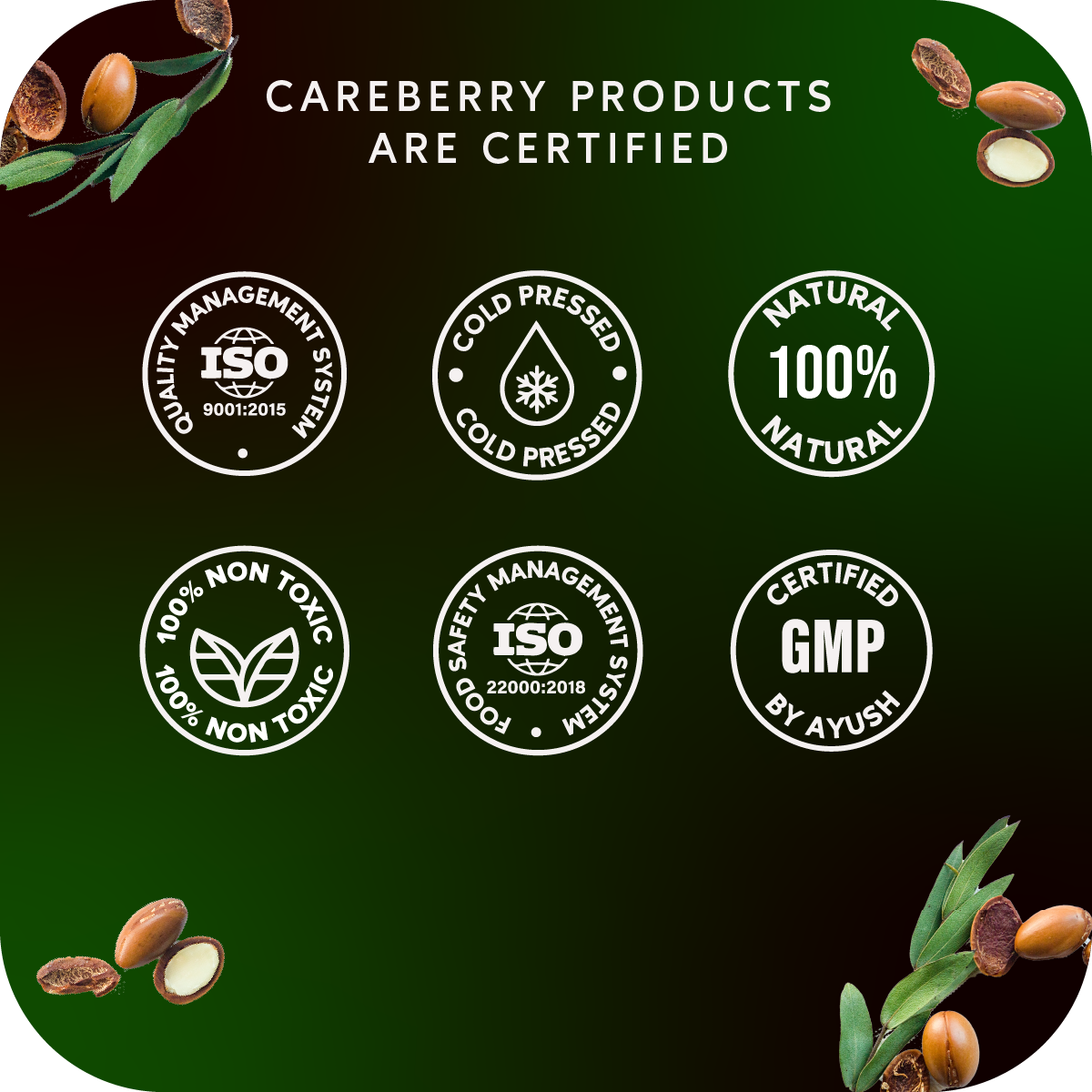 Careberry Organic Rosemary & Jojoba Anti Dandruff Hair Oil - Distacart