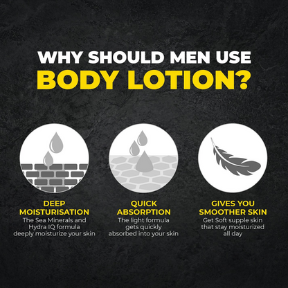 Beardo Ultra Glow Body Lotion For Men - Distacart