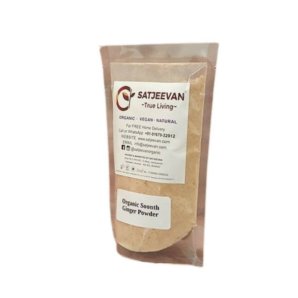 Satjeevan Organic Soonth Ginger Powder - Distacart
