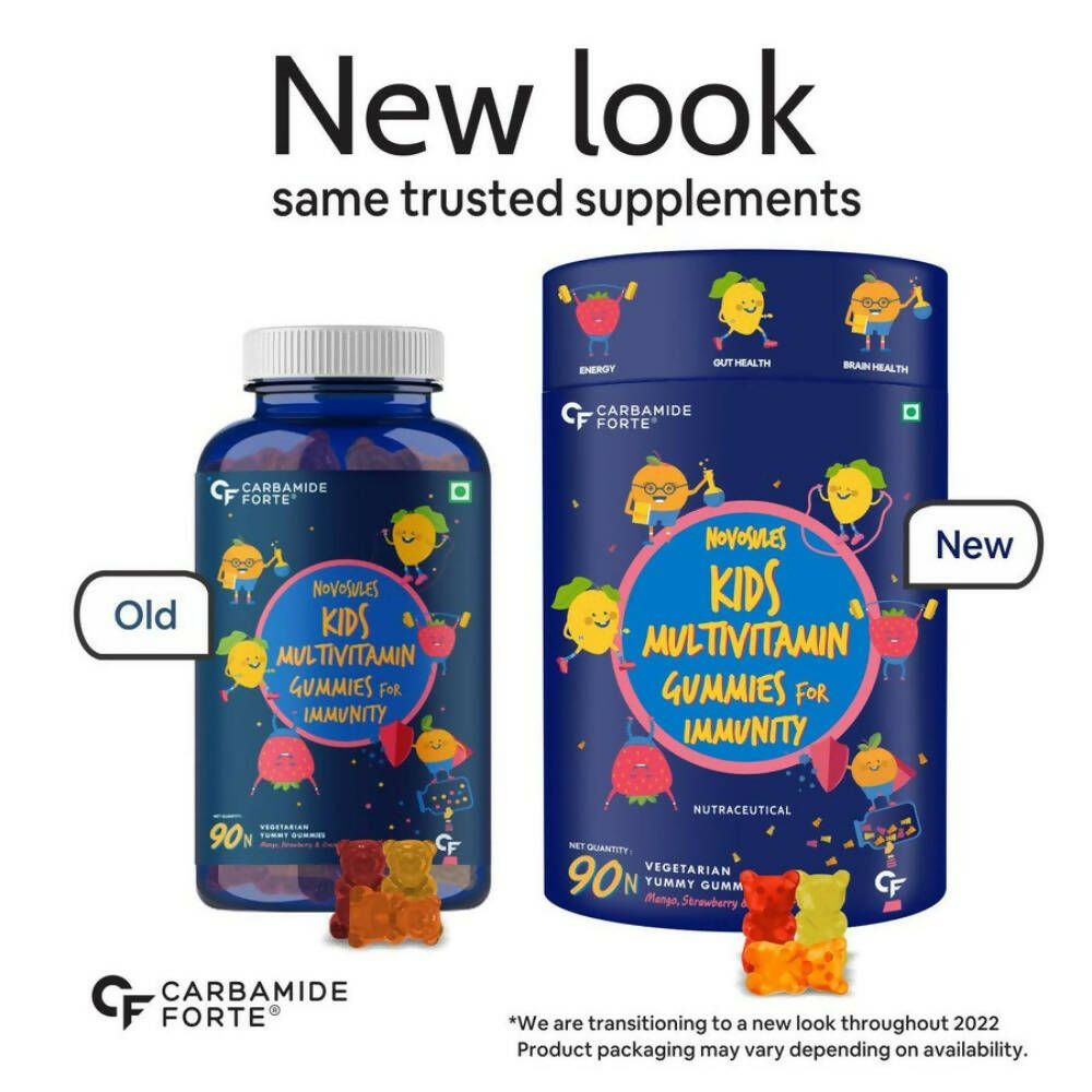 Carbamide Forte Multivitamin Gummies For Kids & Adults With Superfoods - Distacart