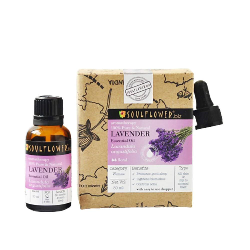 Soulflower Lavender Essential Oil - Distacart