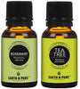 Earth N Pure Rosemary & Tea Tree Essential Oils