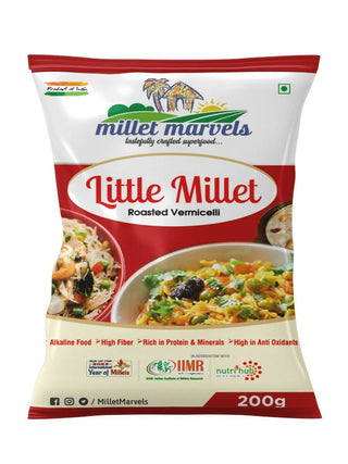 Millet Marvels Little Millet Roasted Vermicelli - Distacart