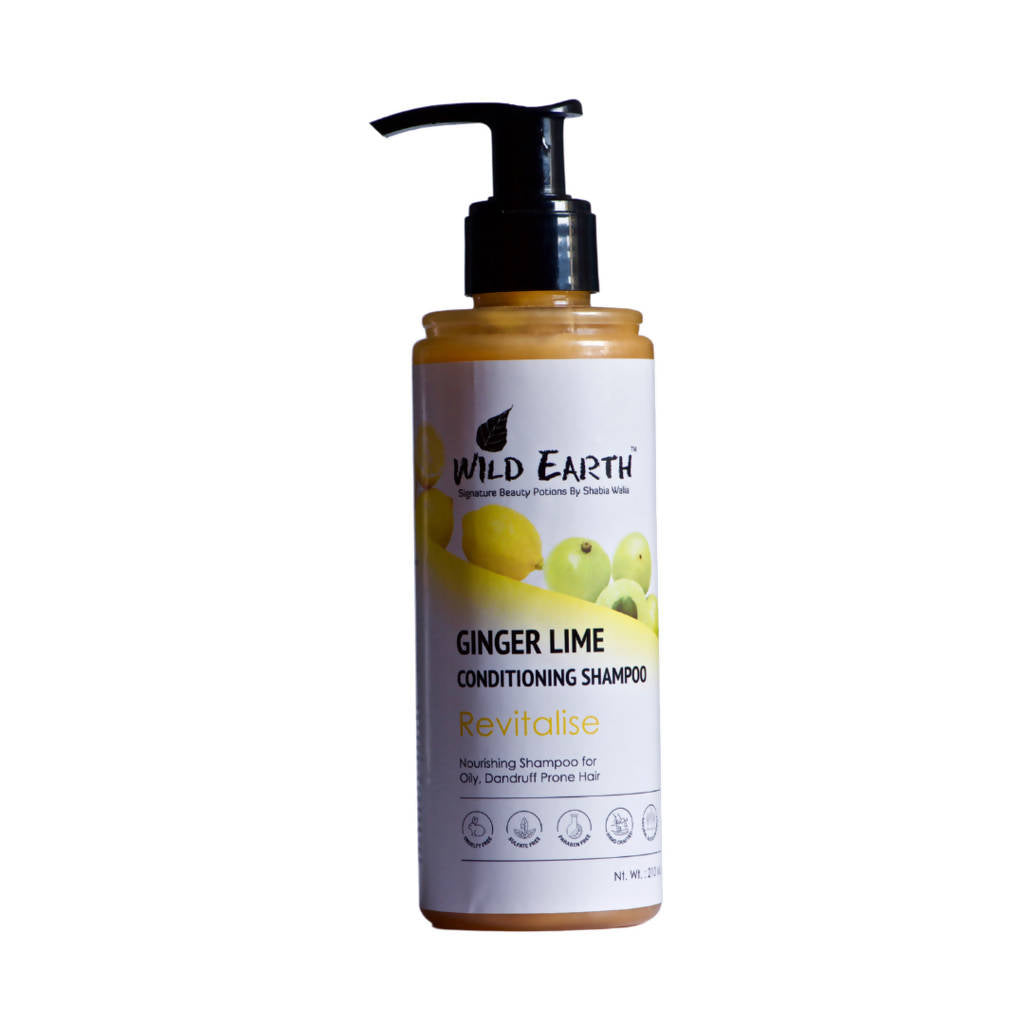 Wild Earth Ginger Lime Conditioning Shampoo