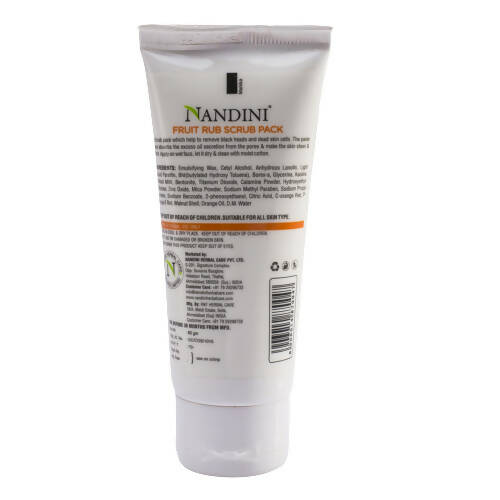 Nandini Herbal Fruit Rub Scrub - Distacart