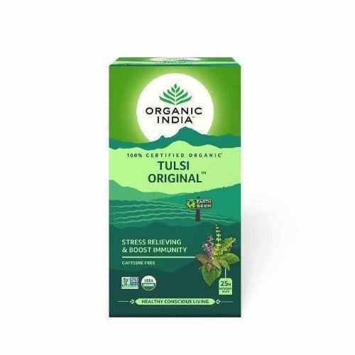Organic India Tulsi Original 25 Tea Bags - Distacart