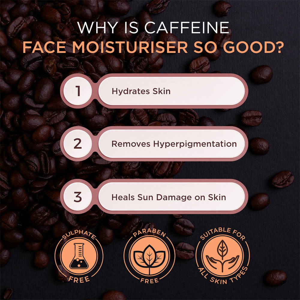 The Man Company Caffeine Face Moisturiser - Distacart