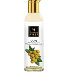 Thumbnail for Good Vibes Skin Nourishing Makeup Cleansing Lotion - Olive