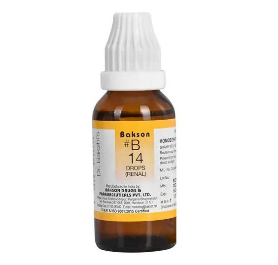 Bakson&#39;s Homeopathy B14 Drops