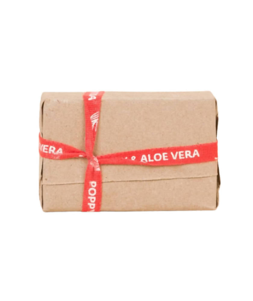 Isha Life Poppy & Aloe Vera Soap - Distacart